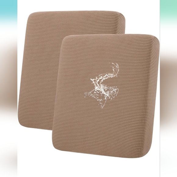 New Thick Jacquard Fabric, Couch Sofa Covers for Pets with Elastic Bottom 2pk. - Picture 1 of 6